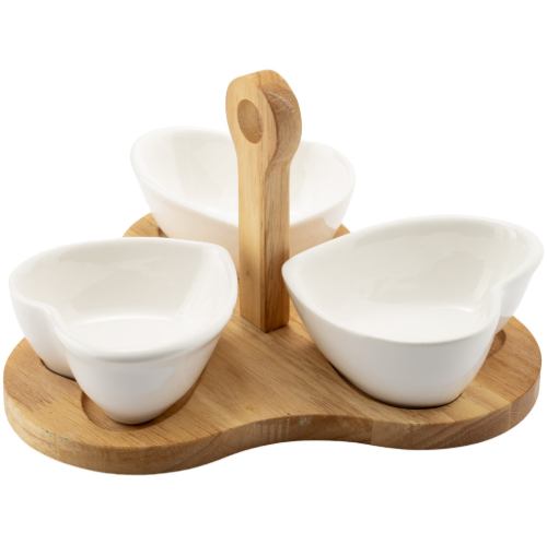 اردو خوری 3 خانه ونتی مدل قلب دسته دار کد 1013