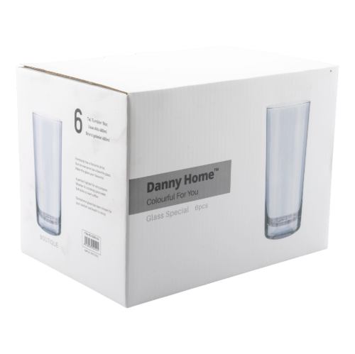 لیوان شیشه ای 6 عددی دنی هوم مدل CB05-02