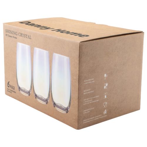 لیوان شیشه ای 6 عددی دنی هوم مدل CB13-08