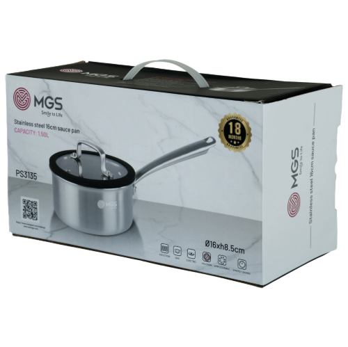شیرجوش سایز 16 استیل کف لیزری کد PS3135
