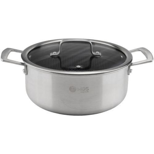 سرویس قابلمه 10 پارچه استیل کف لیزری کد CWS3110