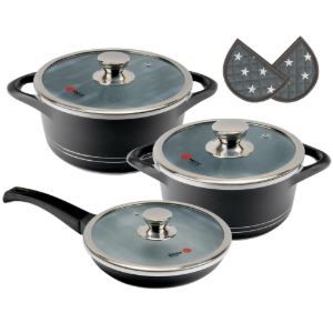 سرویس قابلمه 8 پارچه گرانیت ایتالیا B