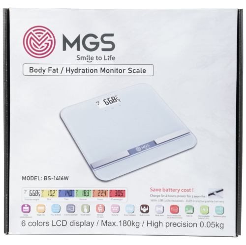 ترازو حمام دیجیتال کد BS-1416W