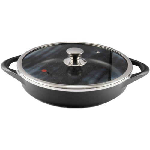 تابه سایز 32 دو دسته گرانیت طرح ایتالیا B