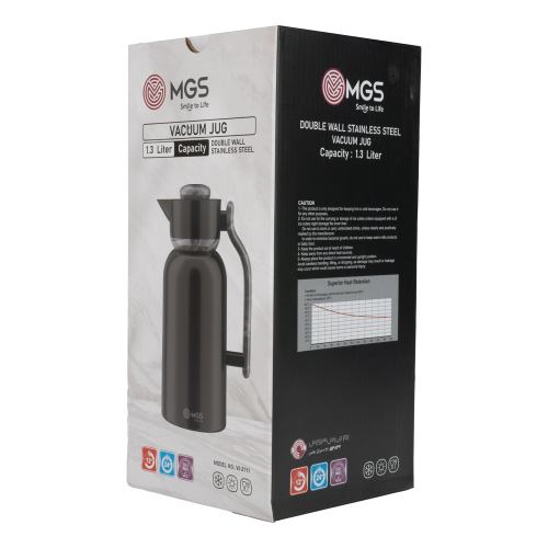 فلاسک 1.3 لیتر استیل MGS کدVJ-2111