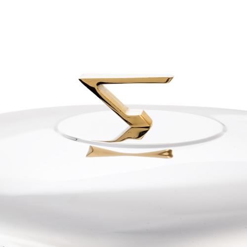 سوفله کوچک بیضی طلایی کد OW4107G