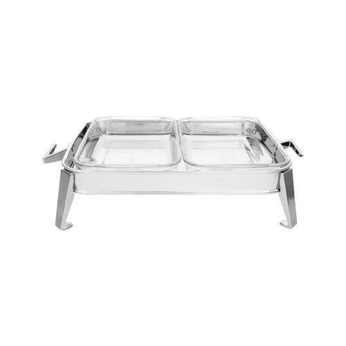 سوفله دوقلو مستطیل کروم کد OW4104