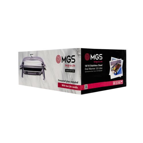 سوفله بزرگ مستطیل کروم MGS کد OW4101
