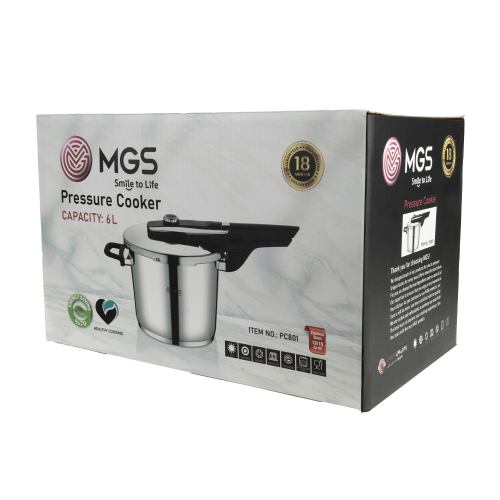 زودپز 6 لیتری تک دسته کد PC801