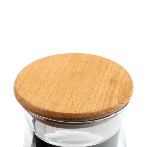 بانکه حبوبات درب چوبی کد B300W