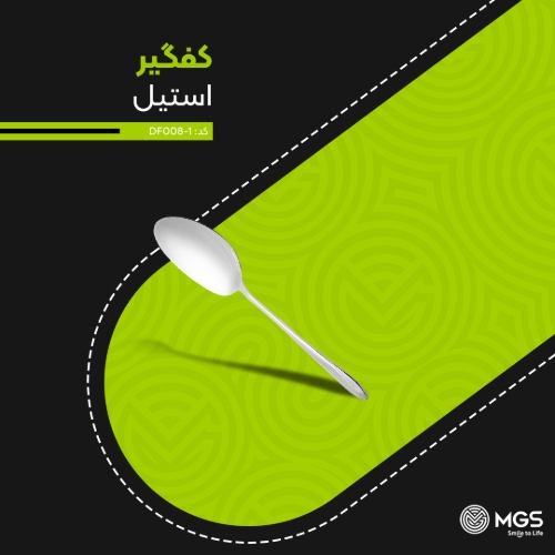 کفگیر بزرگ استیل کد DF020-1