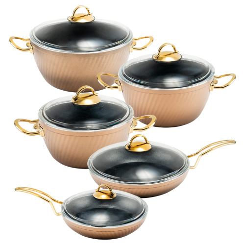 سرویس قابلمه 10 پارچه فورج کد FR02G