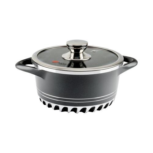 سرویس قابلمه 22 پارچه گرانیت طرح ایتالیا C درب تخت