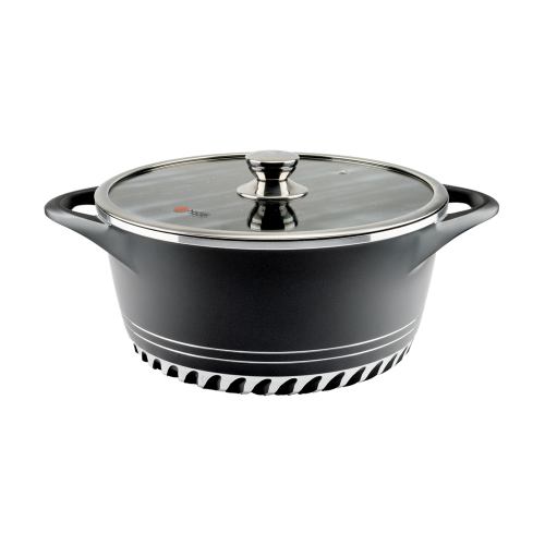 سرویس قابلمه 22 پارچه گرانیت طرح ایتالیا C درب تخت