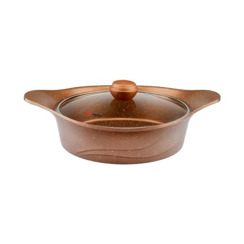 سرویس قابلمه 15 + 2 پارچه گرانیت طرح کره ای C