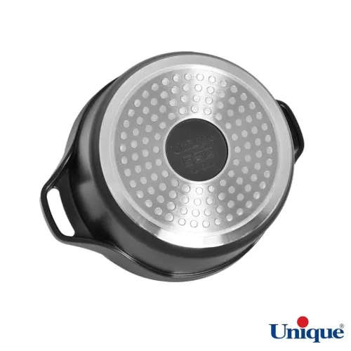 خرید تابه گرانیتی دسته سیلیکون یونیک UN-8932 هلیوس سایز 28