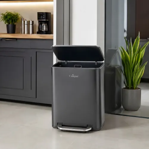 مشخصات سطل زباله چهارگوش 20 لیتری نوک مدادی یونیک UN-4305 با آرام بند