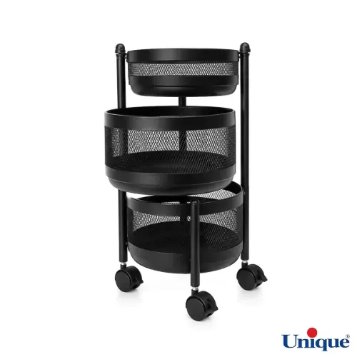 سبد سیب زمینی پیاز یونیک 3 طبقه توری گرد UN-2977