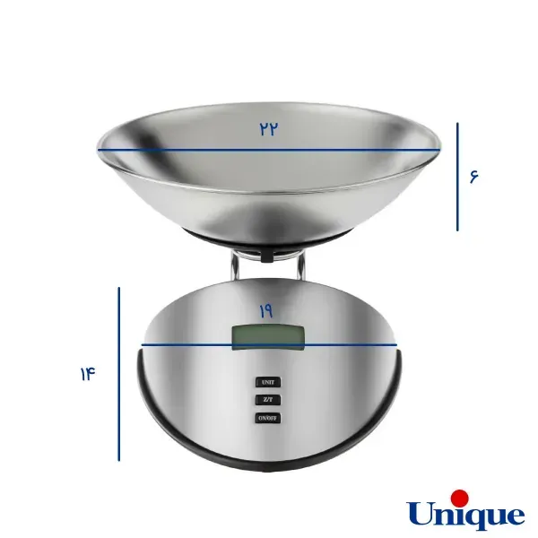 مشخصات ترازوی 5 کیلو دیجیتال یونیک UN-6590