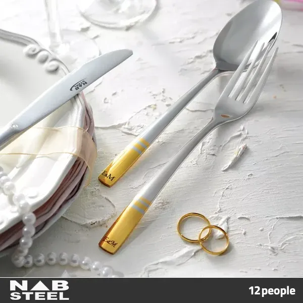 قیمت قاشق چنگال ناب استیل 12 نفره