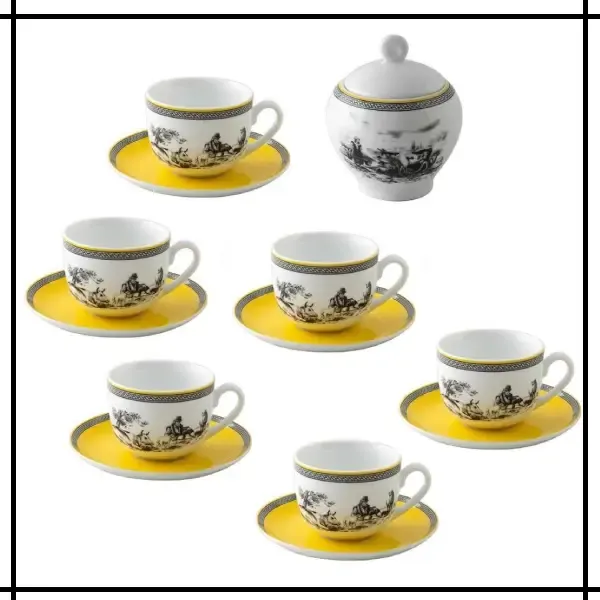 سرویس چایخوری چینی زرین