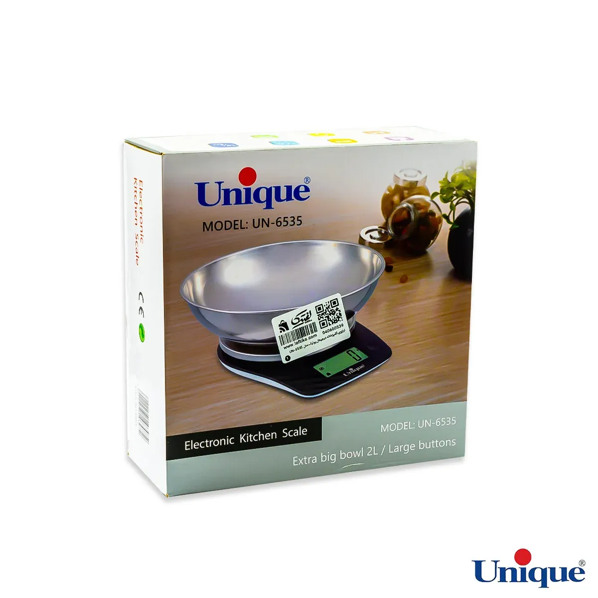 خرید اینترنتی تراوزی دیجیتال یونیک مخصوص آشپزخانه با ارسال فوری