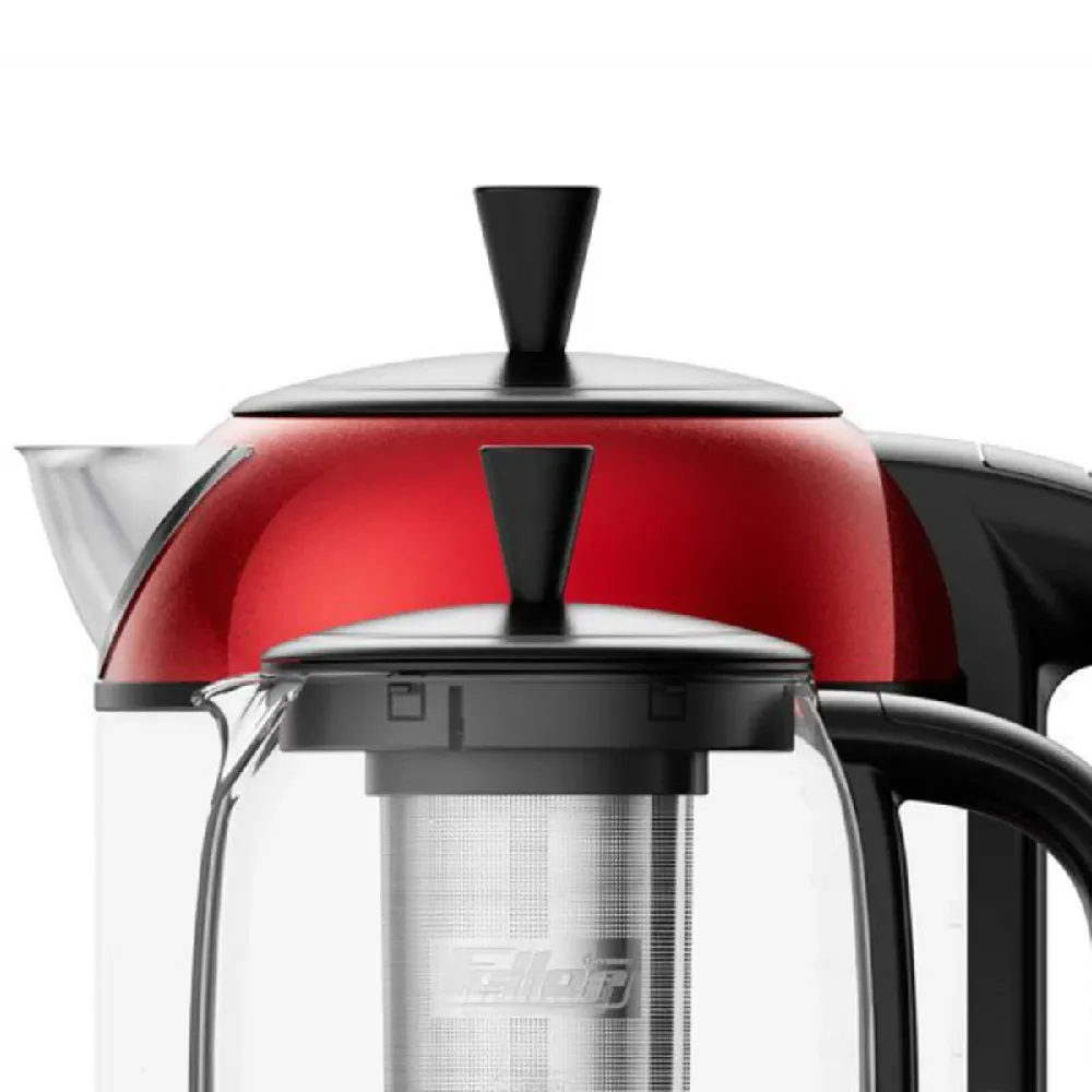 دم کردن سریع چای با بهترین مدل چایساز برقی برند فلر