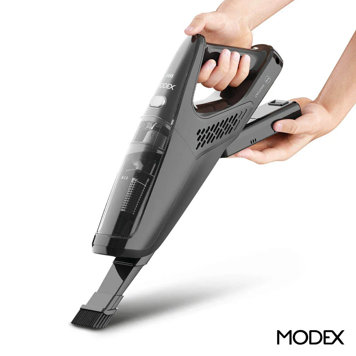 خرید بهترین مدل جارو شارژی دستی برند مودکس با مکش قوی