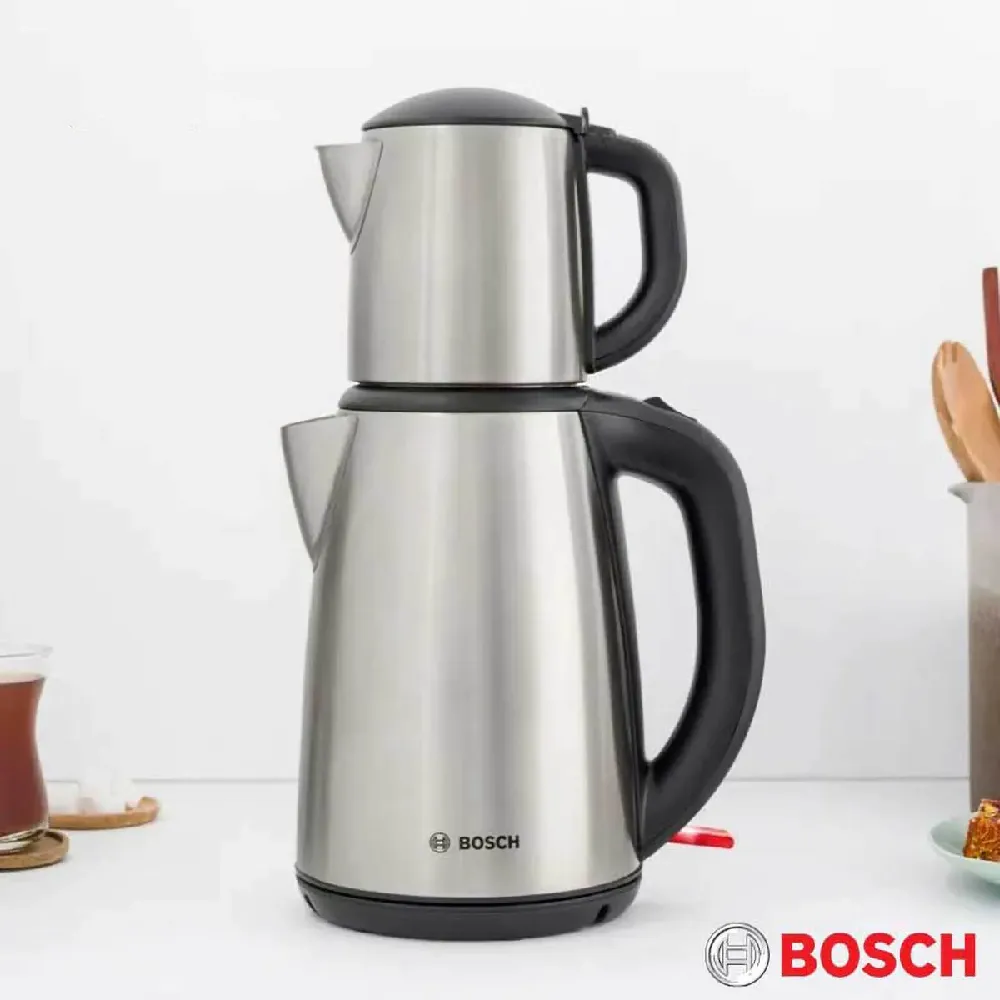 خرید بهترین مدل چایساز برند بوش با طراحی مدرن و بدنه استیل ضدزنگ