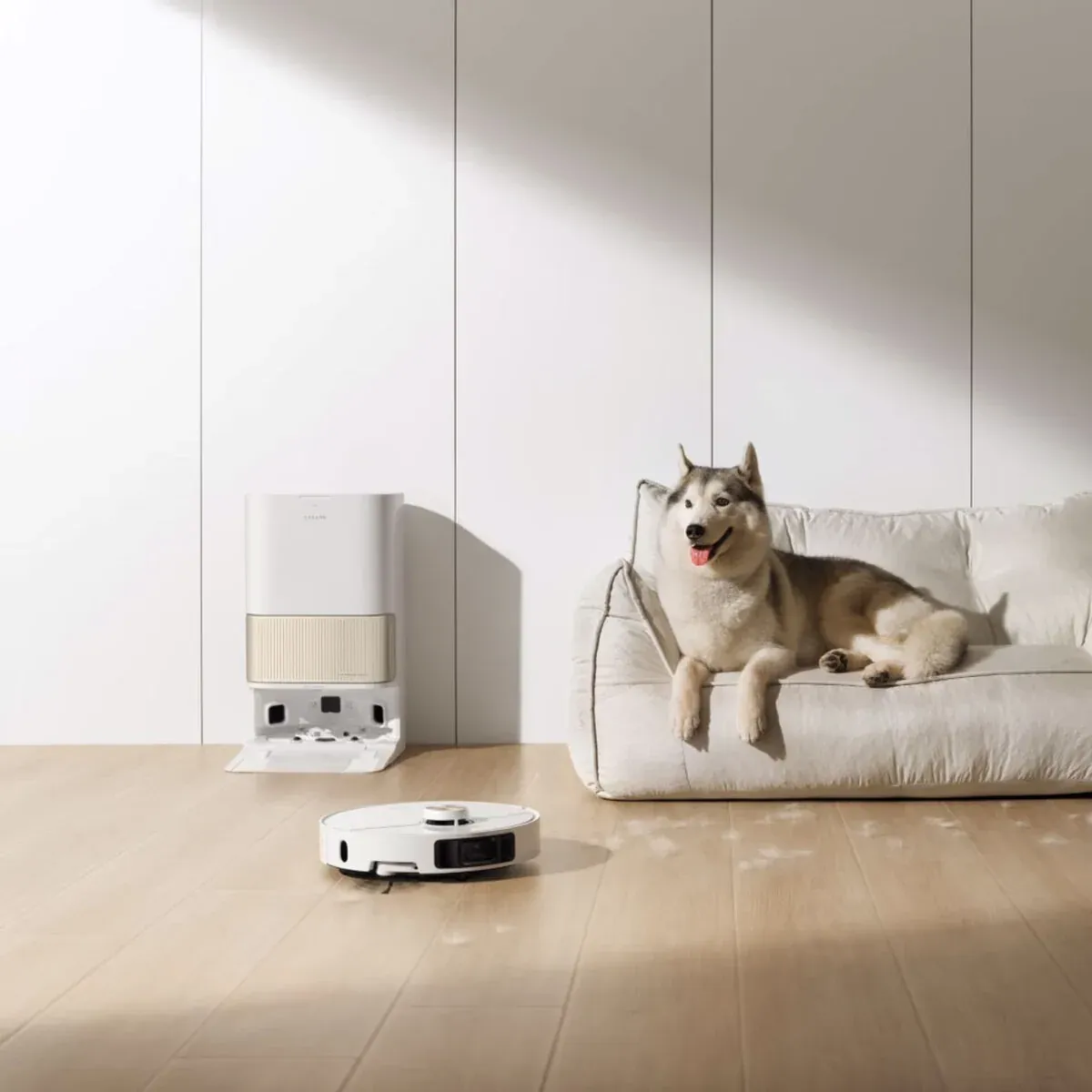 خرید جارو رباتیک شیائومی ایدهال برای صاحبان حیوانات خانگی