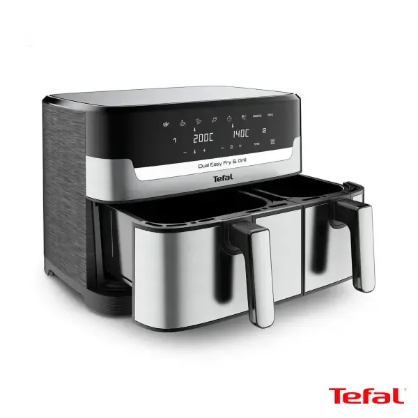 خرید سرخ کن تفال با امکان پخت همزمان دو مدل غذای متنوع