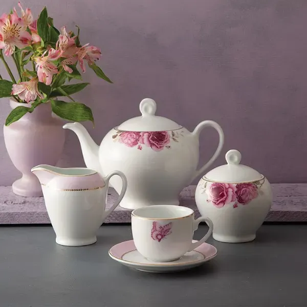 قیمت و خرید سرویس چینی گلدار