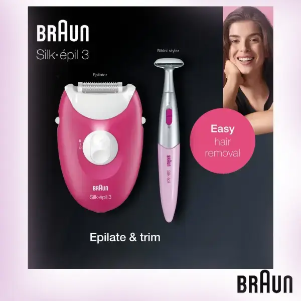 خرید اپیلاتور براون