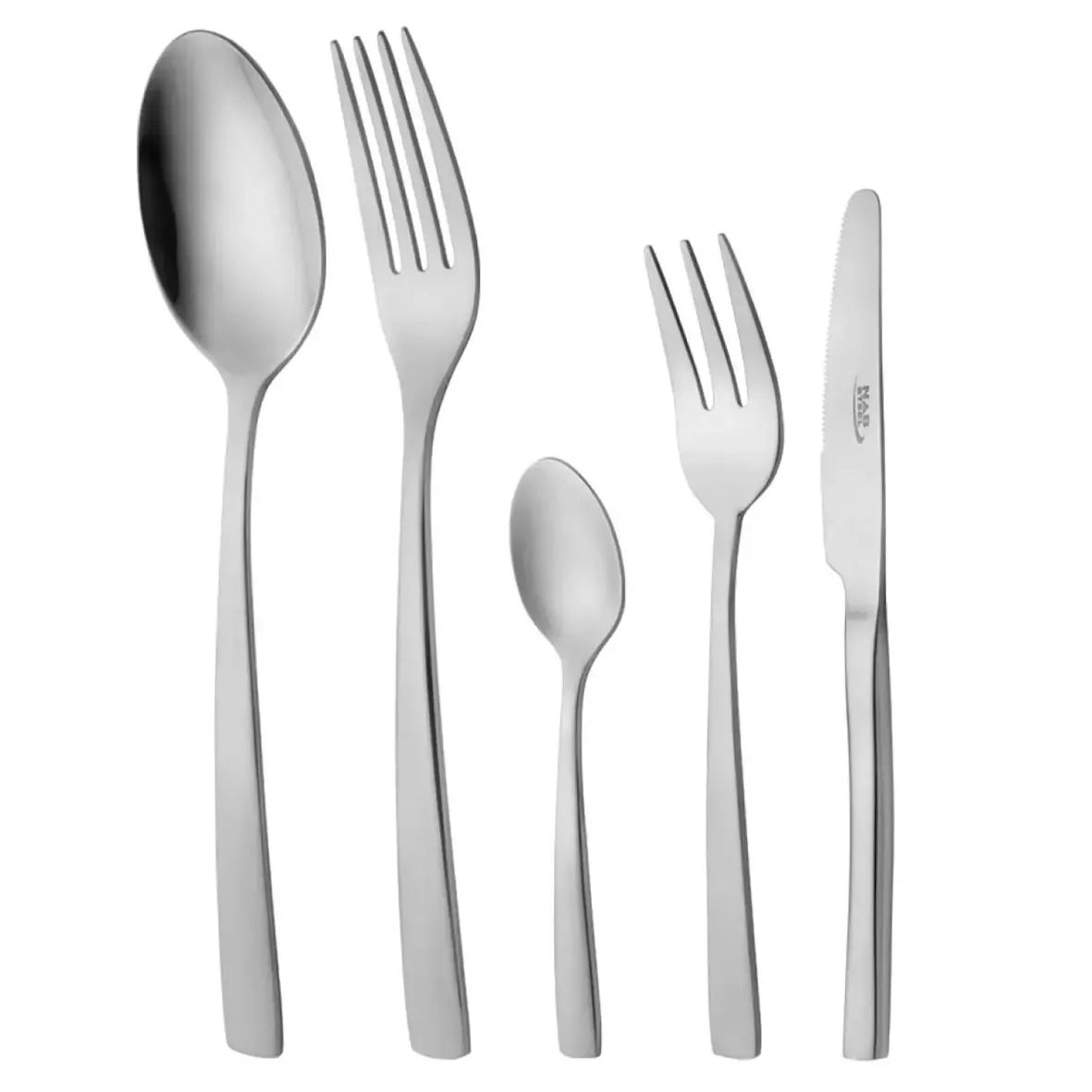 قاشق چنگال ناب استیل مدل فلورانس ارزان در زرین جهاز