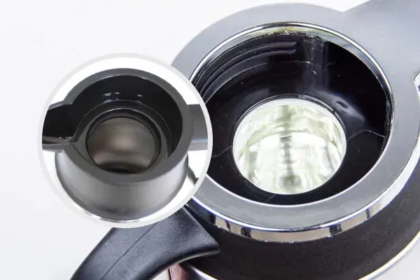 فلاسک داخل شیشه‌ ای