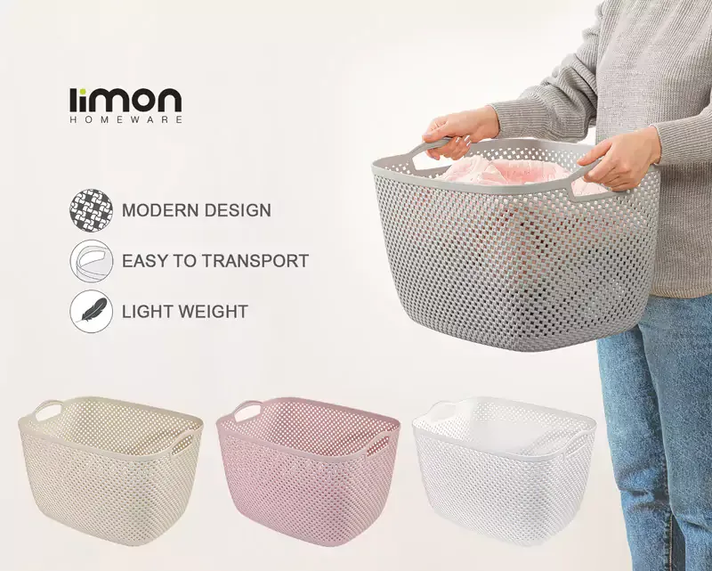 راهنمای خرید سبد لباس لیمون