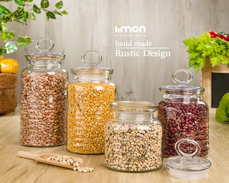 قیمت جاحبوباتی لیمون شیشه ای