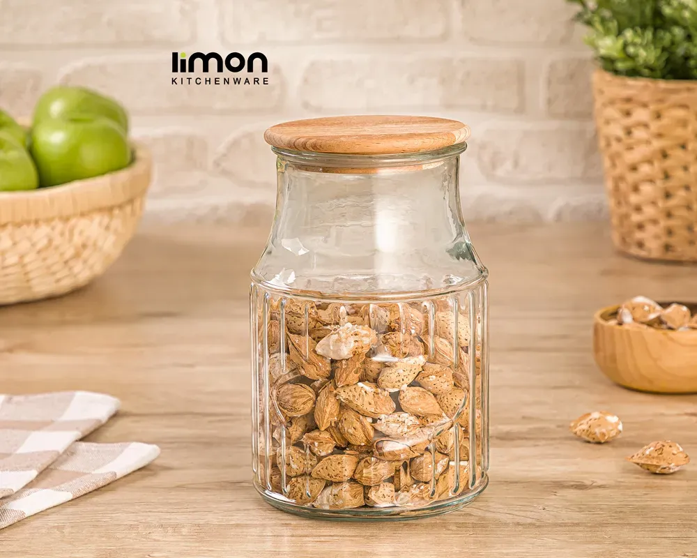 خرید بانکه شیشه ای لیمون با بهترین قیمت