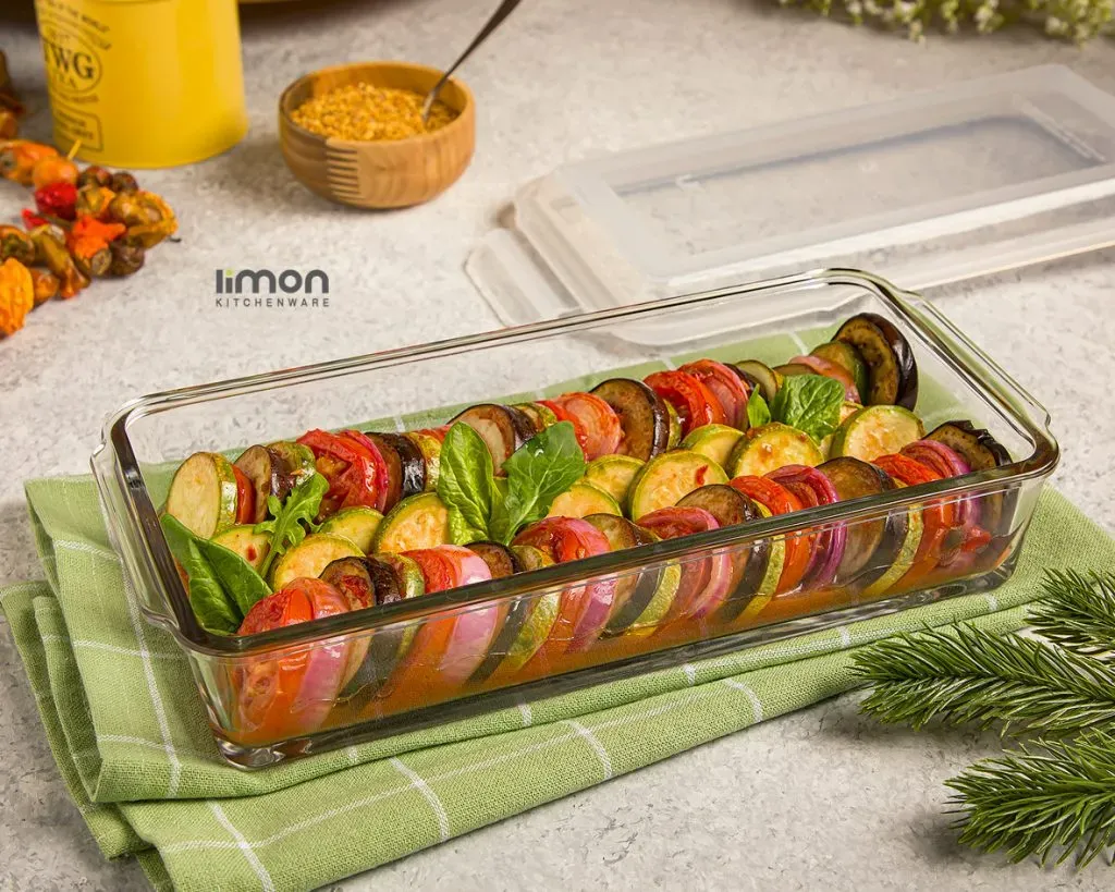 بهترین ظرف شیشه ای در دار لیمون