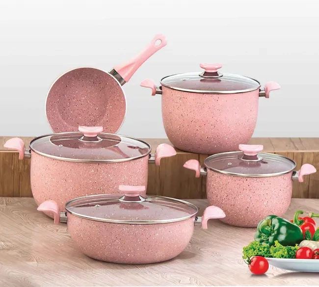 قیمت قابلمه گرانیتی صورتی