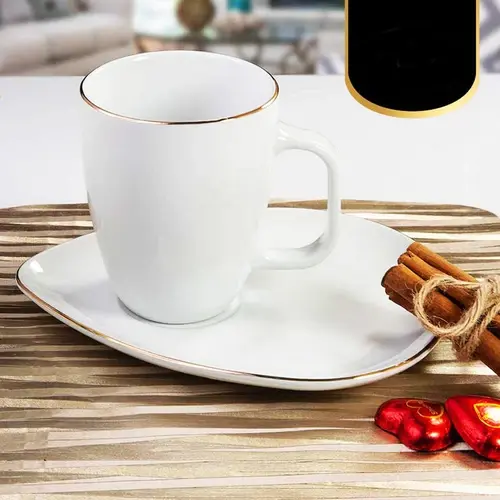 خرید ماگ چینی سفید ساده