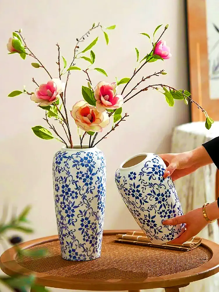 خرید گلدان چینی لاکچری
