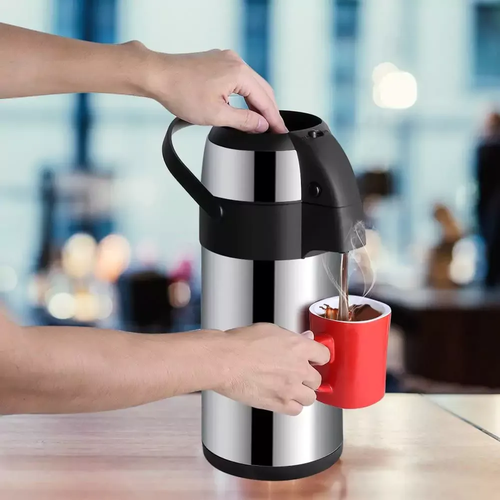 فلاسک پمپی برای نوشیدنی