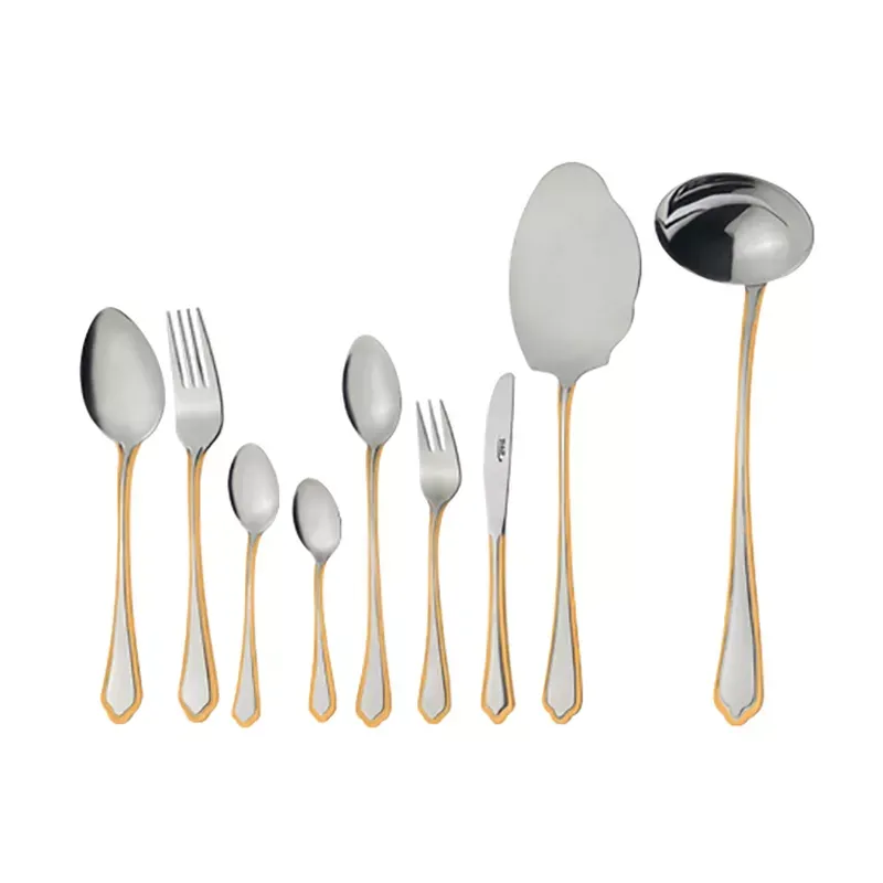 خرید قاشق چنگال ناب استیل مدل ونیز