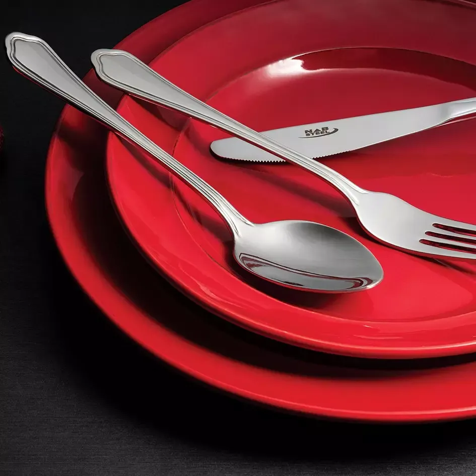 خرید آنلاین قاشق چنگال ناب استیل مدل ونیز