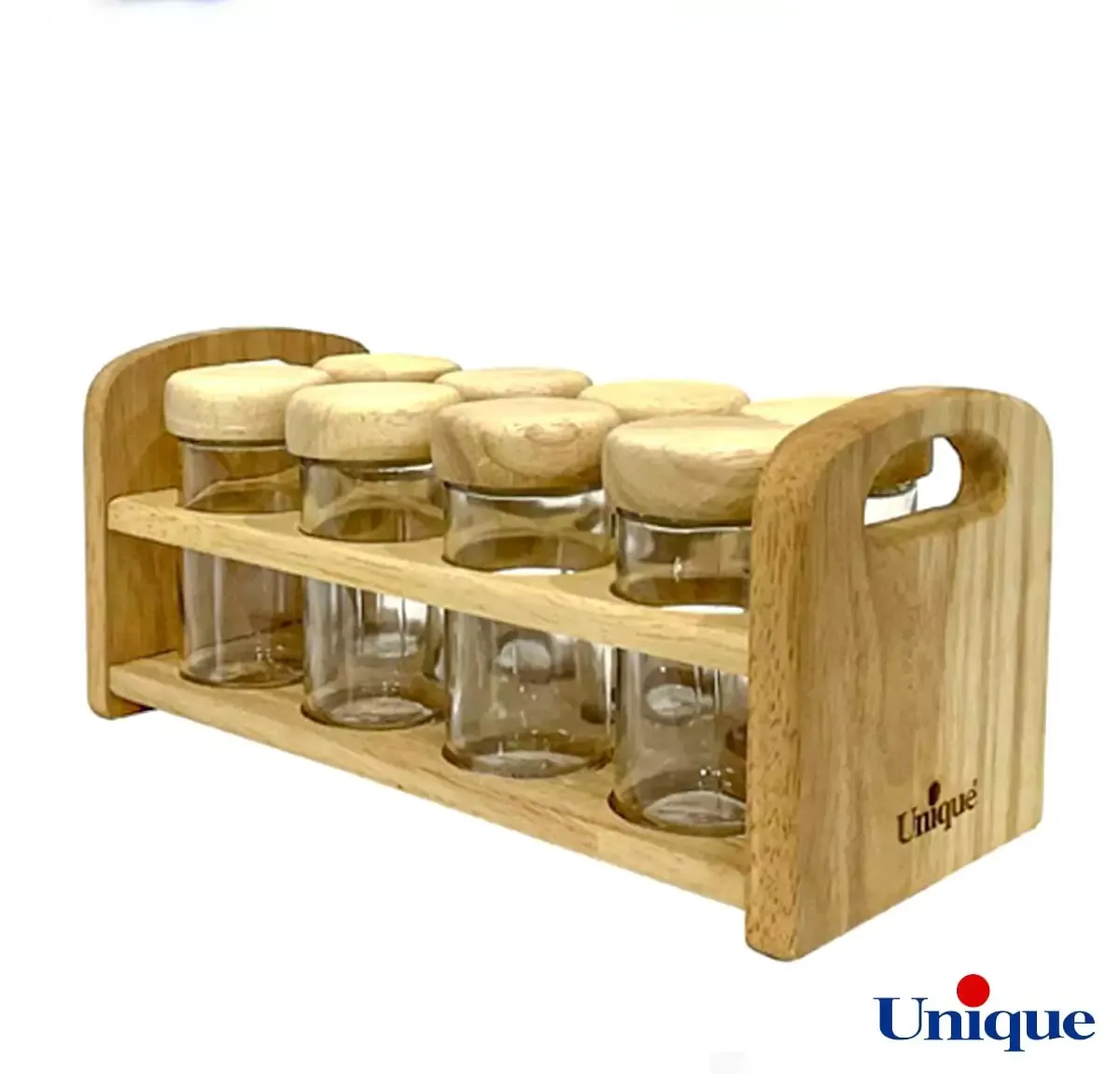 خرید انواع جا ادویه چوبی بامبو یونیک با ظرفیت کافی