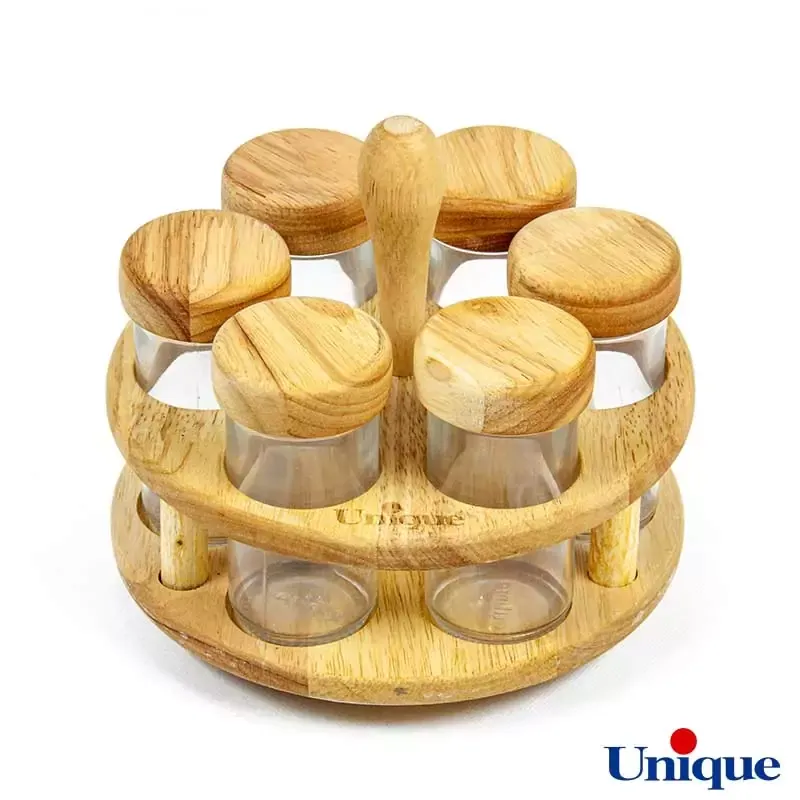 خرید جدیدترین جا ادویه چوبی بامبو یونیک با قیمت کارخانه