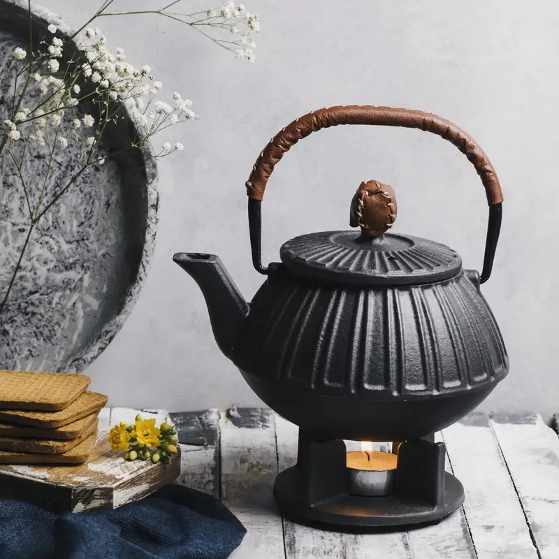 خرید کتری و قوری چدنی نالینو مناسب برای دورهمی های خاص