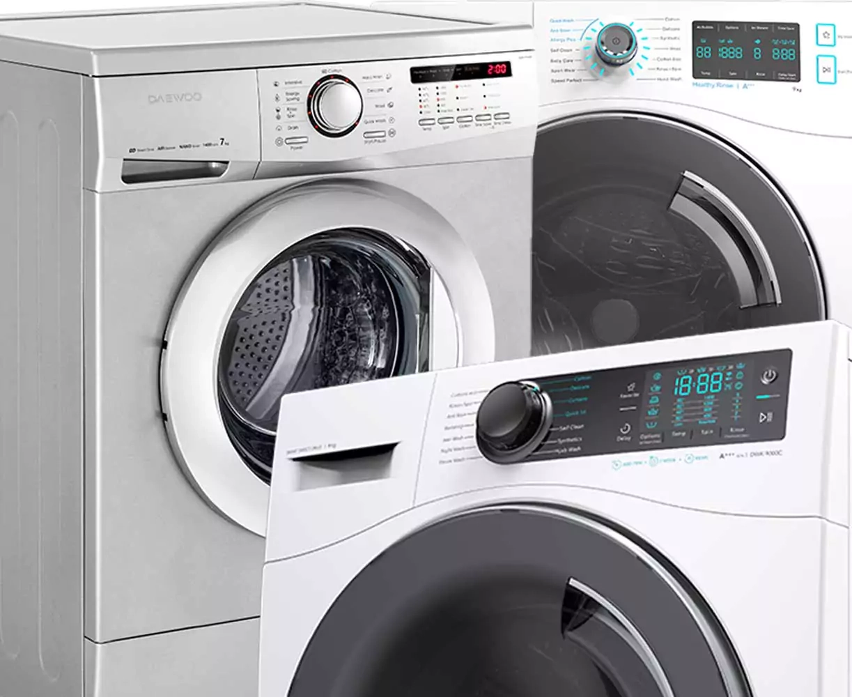 انواع ماشین لباسشویی دوو