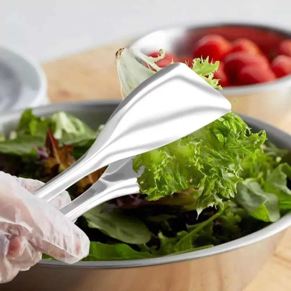 خرید بهترین نوع انبر استیل برای سرو سالاد، سبزیجات، غذا، شیرینی و ...